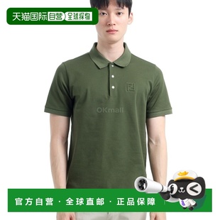 衫 FY1309 珠地布 棉质 领 短袖 Polo F19J3 韩国直邮FENDI ASDT