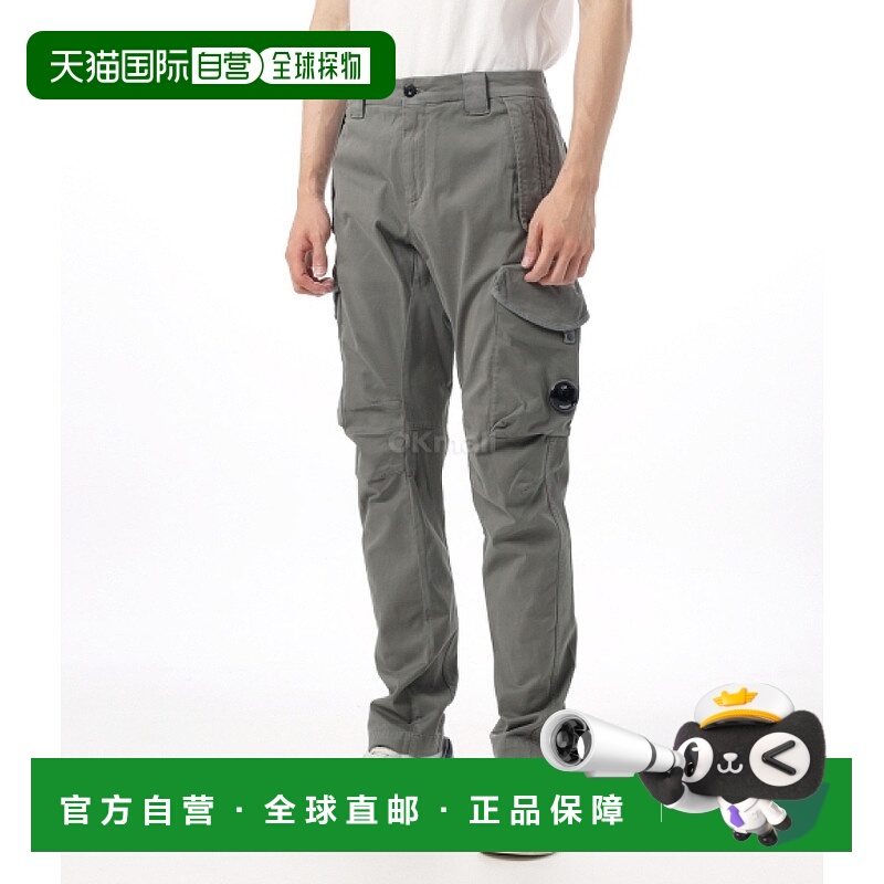 韩国直邮CP COMPANY 弹力棉缎人体工学镜片工装裤 (19CMPA730A 00