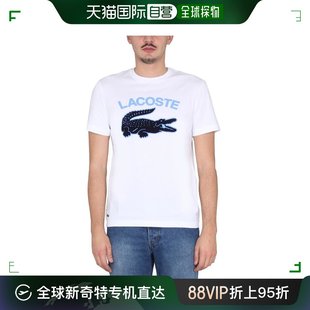 WHITE 001 T恤男TH9681 韩国直邮LACOSTE22FW短袖