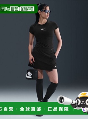 韩国直邮NIKE NIKE 耐克运动装女式修身短袖图案T恤 - 010 319304