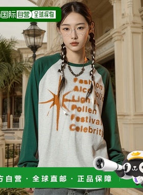 韩国直邮XTONZ女士女装T恤XTT108GN高档舒适时尚百搭 简约高级感