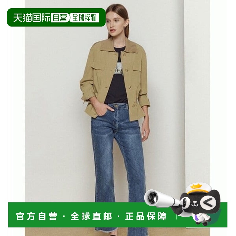 韩国直邮THE IZZAT [THEIZAP]针织领绳皱纹毛衣 IM9A0JP09A_DG