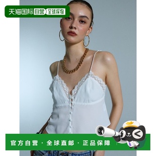 雪纺衫 女士女装 CA23BBL003IV性感 CALIE 韩国直邮ASIF