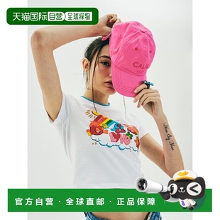 高级感正品 女士棒球帽CA22BAC001PK潮流穿搭 CALIE 韩国直邮ASIF