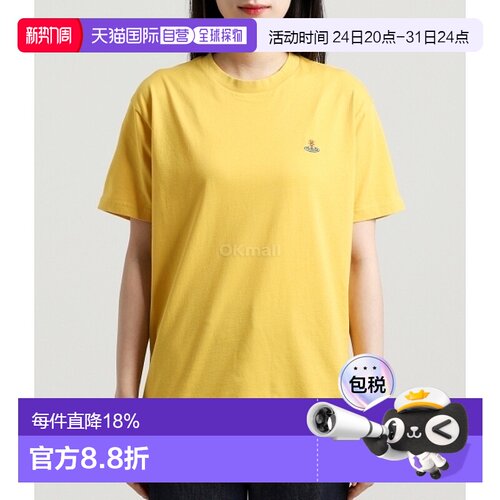 韩国直邮Vivienne Westwood 经典 T恤 24SS系列 多色 ORB 图案