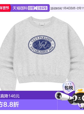 韩国直邮MAHAGRID 女士女士卫衣/绒衫MG2FSFM449ALG CLUB PARADISE