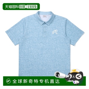 M5221PTS86BLU 韩国直邮MALBON GOLF 男士 Polo衫