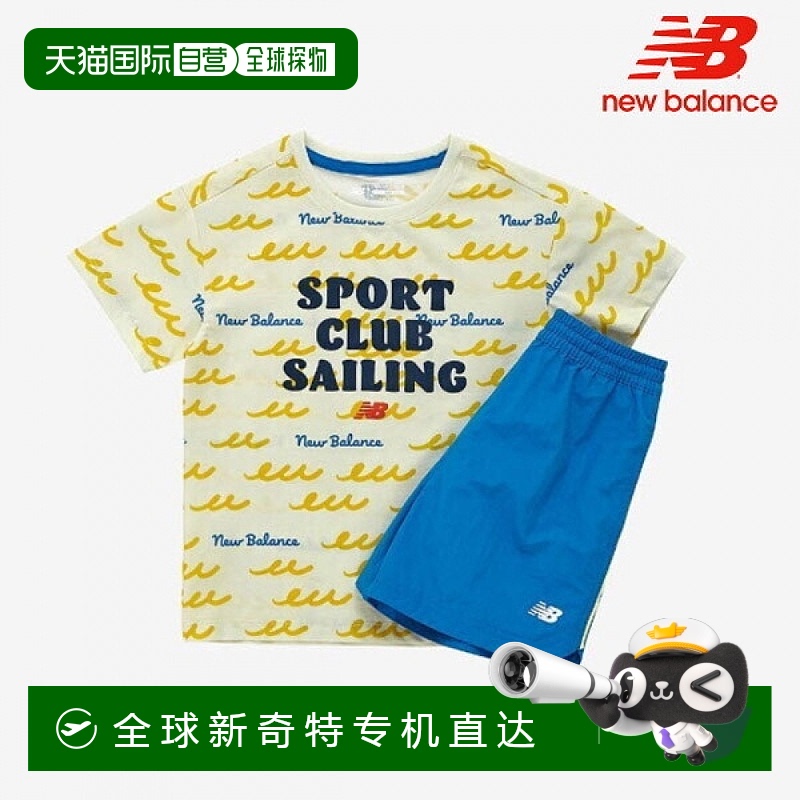1h可退 韩国直邮newbalance  上装T恤短袖