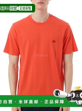 韩国直邮CP COMPANY 30/1 球衣徽标贴片 T 恤 (18CMTS031A 005100
