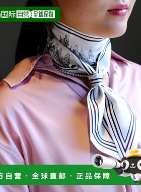 韩国直邮HAZZYS WOMEN ACC 女士丝巾  HISC4E350WT 高级感 正品