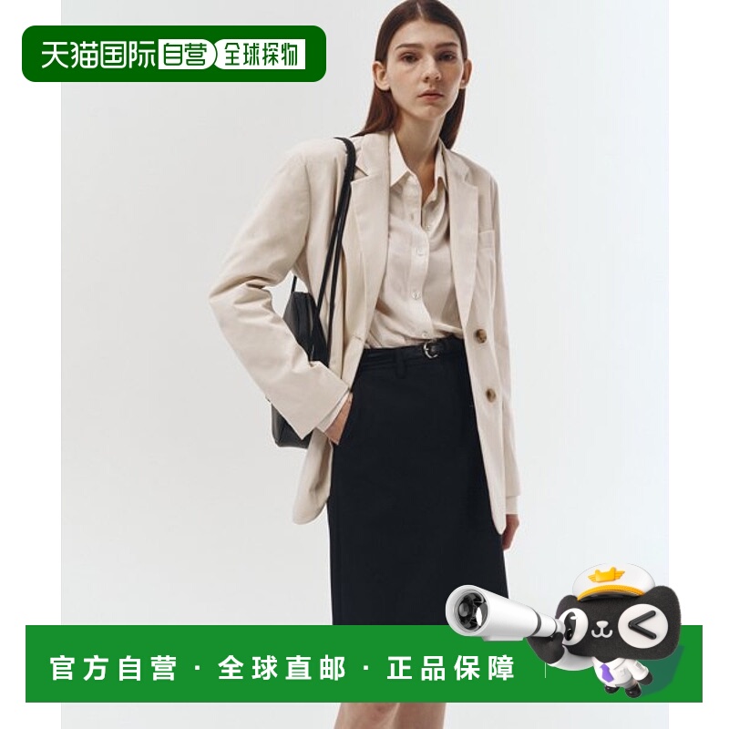 韩国直邮Dunst2023秋冬新品中性风经典女款外套UDJA3A211IV