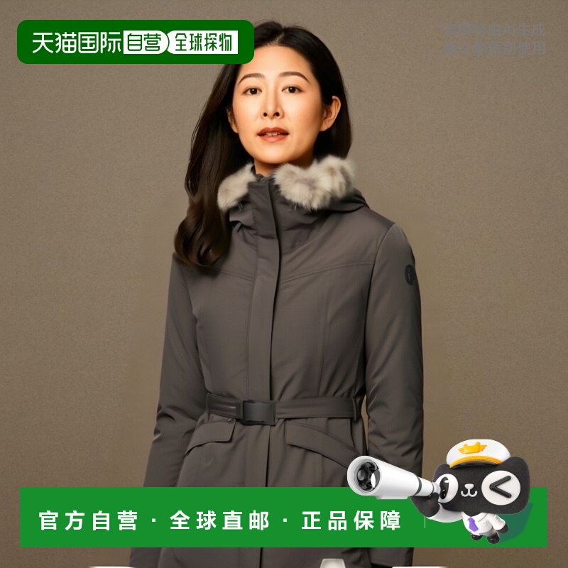 韩国直邮NOBIS 羽绒服MORGANSTEELGREYFW22女士高端流行 休闲时尚