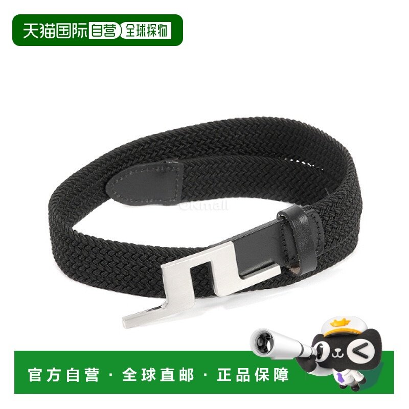 韩国直邮J.LINDEBERG LYKKE 编织腰带 (GWAC12161-9999) 腰带/帽