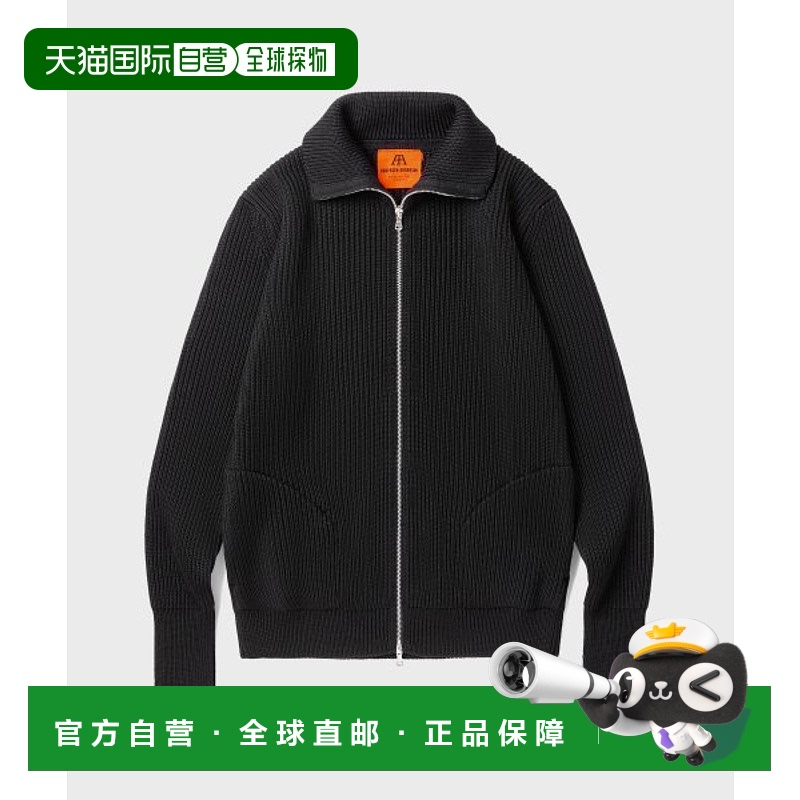 韩国直邮ANDERSEN-ANDERSEN 男士开衫NAVY FULLZIP POCKETS_Black