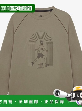 韩国直邮THE NORTH FACE 25 F/W NT7TR51D 萨里奥男士长袖 T 恤