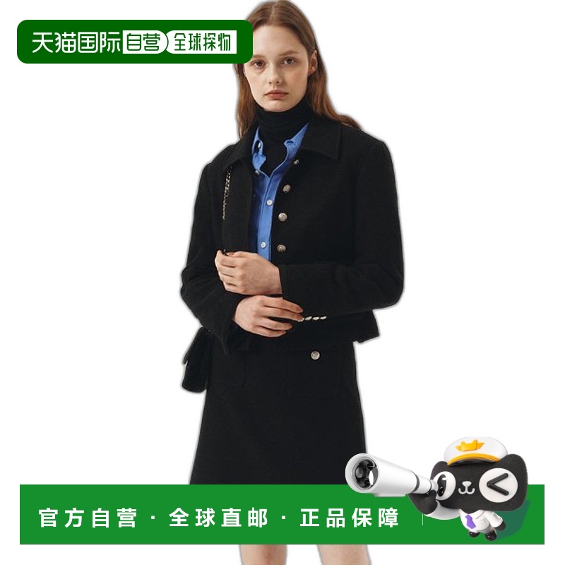 韩国直邮Dunst2023秋冬新品中性风经典女款夹克UDJA3C207BK