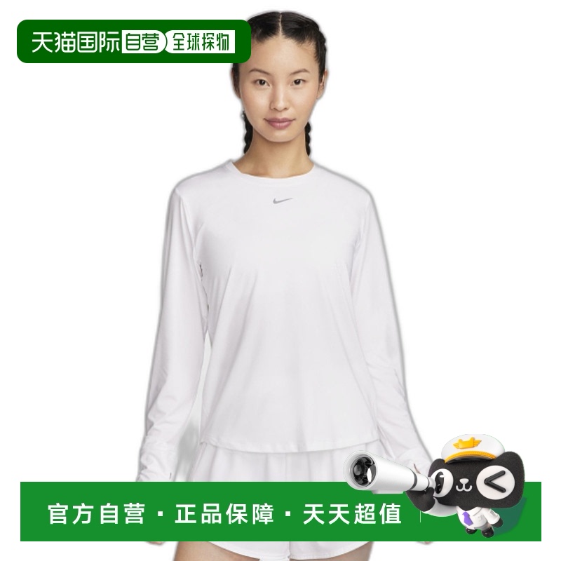 韩国直邮NIKE 女士女装T恤FN2802-100 | W NK ONE CLASSIC DF LS T