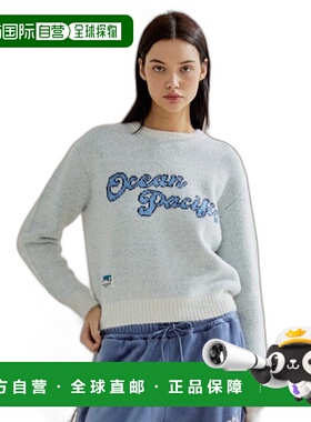 韩国直邮OCEANPACIFIC 女士女装毛衣WOPC6RJSWZ03 OCEAN CURSIVE L