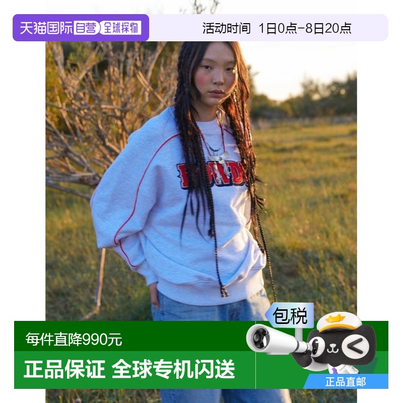 韩国直邮ASIF CALIE 女士女士卫衣/绒衫CA23CSW018WM HOWDY PIPING