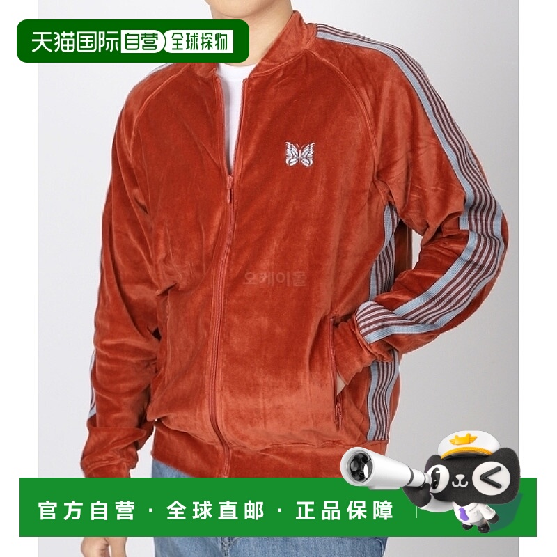 韩国直邮needles 通用 夹克衫运动服饰绿松石休闲立领春秋复古