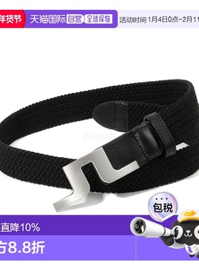 韩国直邮J.LINDEBERG 浆果弹性腰带 (GMAC13494-9999) 腰带/帽子