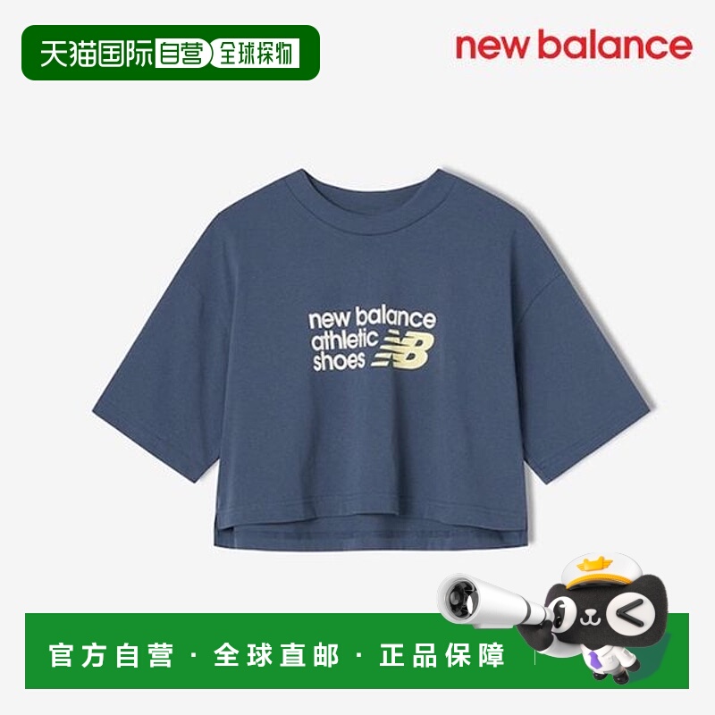 韩国直邮NEW BALANCE 短袖 T 恤 U6 NBNEF2V342 59 WT51908 WPrem