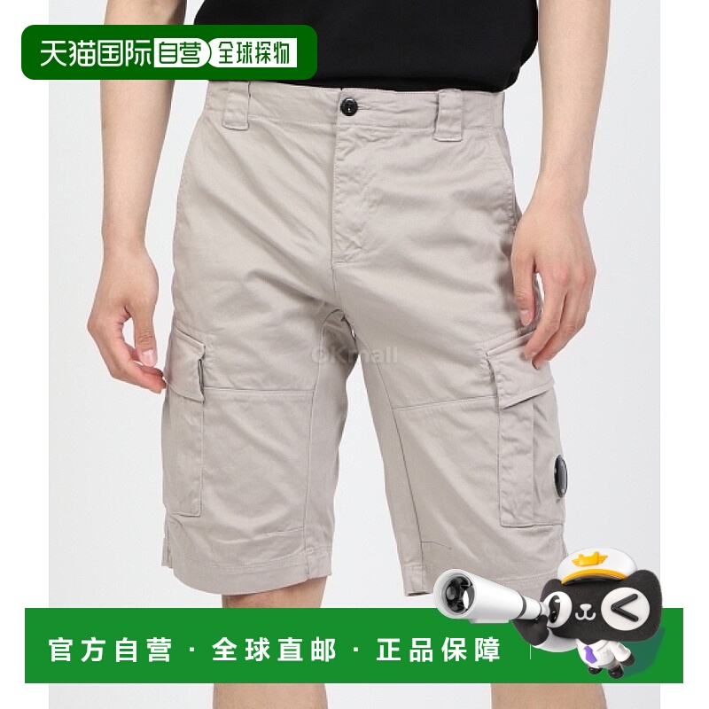 韩国直邮CP COMPANY 弹力棉缎工装短裤 16CMBE116A 005694G 319