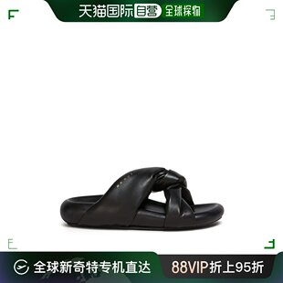 女SAMS018703P544300N9900N99 韩国直邮MARNI24SS凉鞋 BLACK