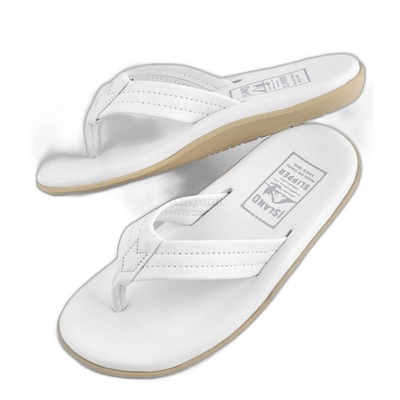 韩国直邮Island Slipper 男士丁字裤 (PT202-白色) 拖鞋凉鞋