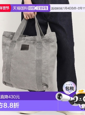 韩国直邮OUR LEGACY 飞行员手提袋 阁楼碳水洗帆布单肩包 (A2248F