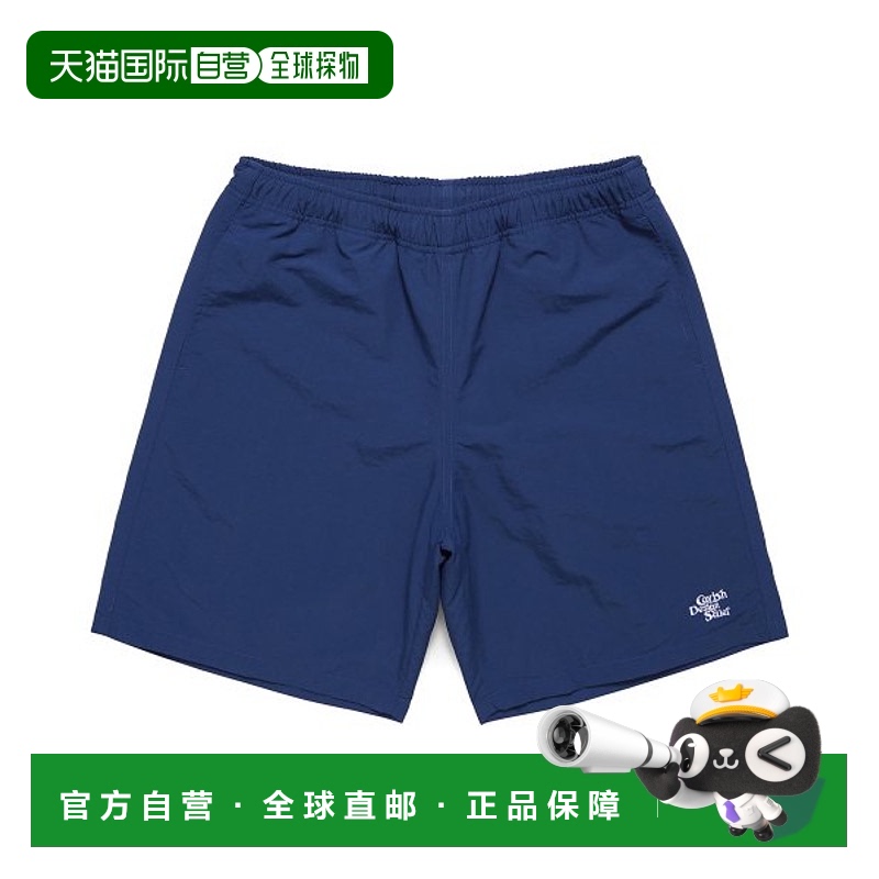韩国直邮CAVISH 公用短裤 SELLER LOGO NYLON SHORTS NAVY(CV2CMU