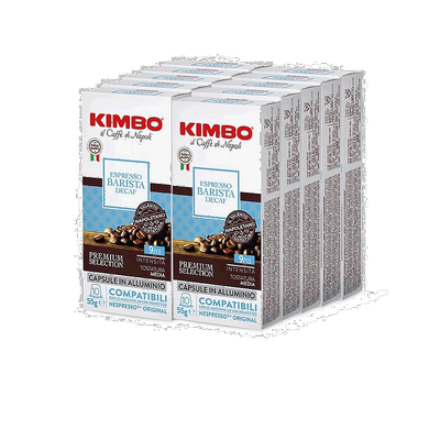 韩国直邮Kimbo全自动家用咖啡机咖啡胶囊低因脱因浓缩5.5g*100粒