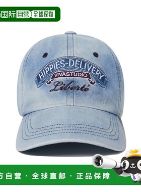 韩国直邮VIVASTUDIO 男士帽子HIPPIES WASHING DENIM BALLCAP [MI