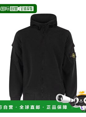 韩国直邮Stone Island 连帽 T 恤 K2S156100009S0A20V0029 黑色 D