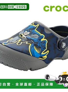 韩国直邮crocs 아동 샌들 T4 204452 019 Kids Crocs Fun Lab Batman