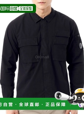 韩国直邮CP COMPANY 有机华达呢实用镜片衬衫 (18CMSH128A 110143