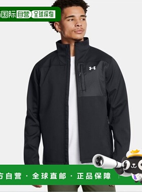 韩国直邮UNDER ARMOUR 男士风衣 1371586-003 Cold Gear Shield J