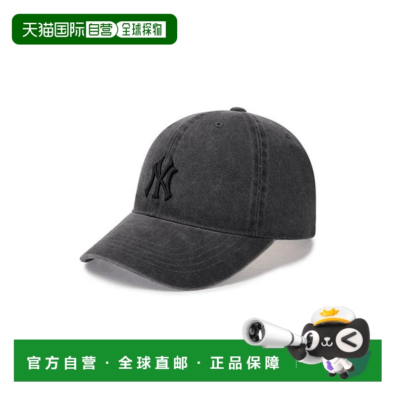 韩国直邮MLB明星同款男女可调节水洗复古软顶棒球帽3ACPVV14N