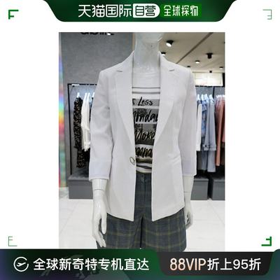 韩国直邮ab.f.z 短外套 ab.f.z 卷边设计 袖口 棉材质 夹克 (AFS2
