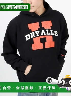 韩国直邮HUMAN MADE HM27CS031 黑色 拉链兜帽/卫衣