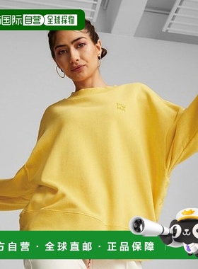 韩国直邮PUMA彪马  卫衣535647-40Infuse Crew TR - YELLOW
