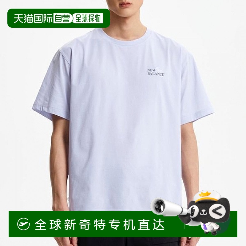 1h可退 韩国直邮newbalance  T恤短袖