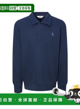 韩国直邮HAZZYS [25FW] 深蓝色男式对襟领 HZTS5D347B3卫衣