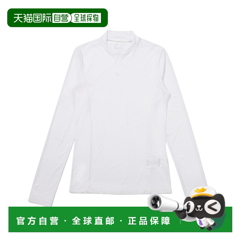 韩国直邮MALBON GOLF男士运动T恤M4322PIN11WHT Mock Neck Cool B