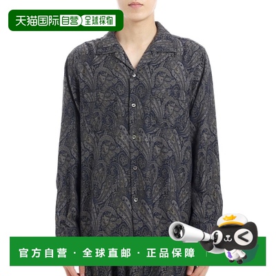 韩国直邮NEEDLES One-Up 衬衫 PE/C 提花布 - 佩斯利 (QV245) 长