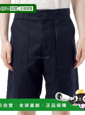 韩国直邮Engineered Garments 疲劳短裤 A - 深蓝色 CL Java 布 (