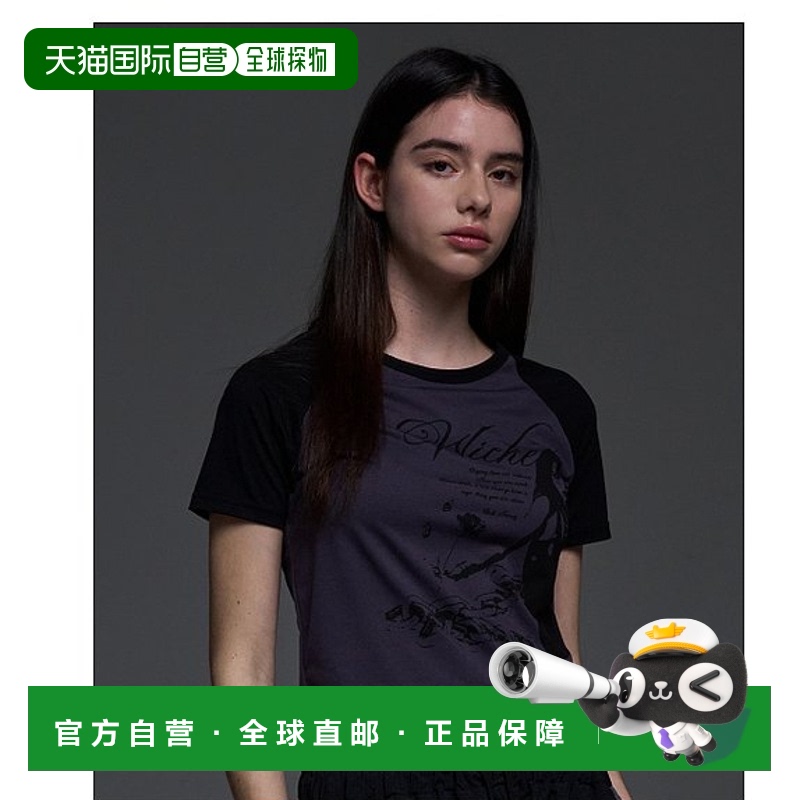 韩国直邮NASTY FANCY CLUB街头辣妹潮牌青春休闲时尚春夏新款T恤F