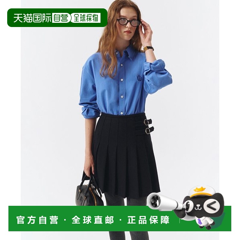 韩国直邮Dunst2023秋冬新品中性风经典女款衬衫UDSH3C103B2