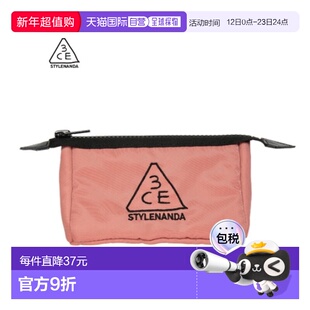 韩国直邮3CE 三熹玉 米色迷你化妆包新款
