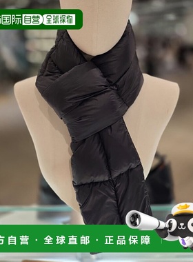 韩国直邮HAZZYS 黑色软垫消声器 HIMU5F010BK羊毛围巾